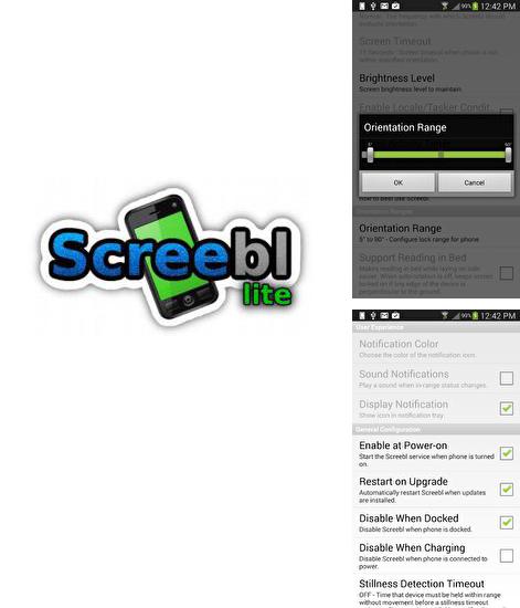 Besides Nano Converter Android program you can download Screebl for Android phone or tablet for free.