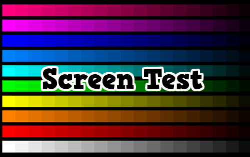 Бесплатно скачать программу Screen test на Андроид телефоны и планшеты.