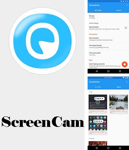 Descargar gratis ScreenCam: Screen recorder para Android. Apps para teléfonos y tabletas.