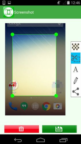 Application Screenshot pour Android, télécharger gratuitement des programmes pour les tablettes et les portables.