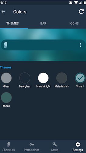 Les captures d'écran du programme Sesame - Universal search and shortcuts pour le portable ou la tablette Android.
