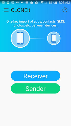 Screenshots des Programms Call recorder für Android-Smartphones oder Tablets.