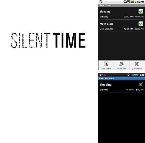 Além do programa Evernote para Android, pode baixar grátis Silent Time para celular ou tablet em Android.