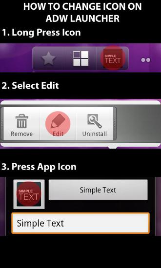 Descargar gratis Simple Text para Android. Programas para teléfonos y tabletas.