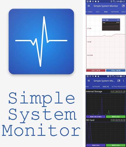 Бесплатно скачать программу Simple system monitor на Андроид телефоны и планшеты.