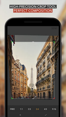 Capturas de tela do programa Skrwt: Perspective Correction em celular ou tablete Android.