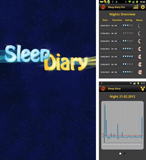 Бесплатно скачать программу Sleep Diary на Андроид телефоны и планшеты.