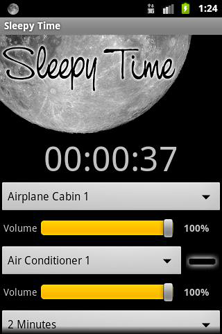 Die App Sleepy time für Android, Laden Sie kostenlos Programme für Smartphones und Tablets herunter.