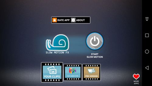 Додаток Slow motion video FX: Fast & slow mo editor для Андроїд, скачати безкоштовно програми для планшетів і телефонів.