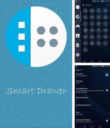 Além do programa Color Grab para Android, pode baixar grátis Smart drawer - Apps organizer para celular ou tablet em Android.