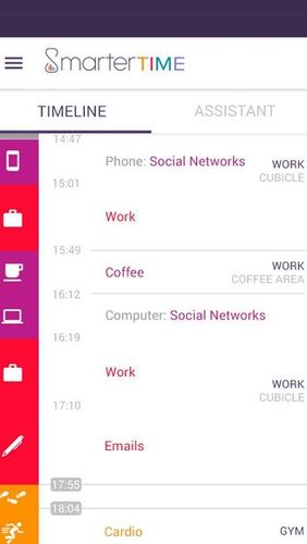 Télécharger gratuitement Smarter time - Time management pour Android. Programmes sur les portables et les tablettes.