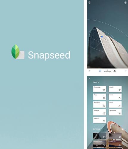 Además del programa Game booster: Play games daster & smoother para Android, podrá descargar Snapseed: Photo Editor para teléfono o tableta Android.