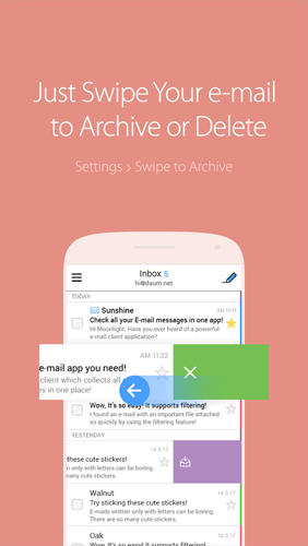 Aplicativo SolMail: All in One Email para Android, baixar grátis programas para celulares e tablets.