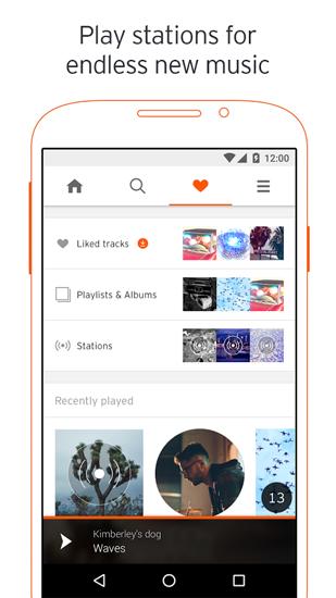 Aplicación SoundCloud para Android, descargar gratis programas para tabletas y teléfonos.