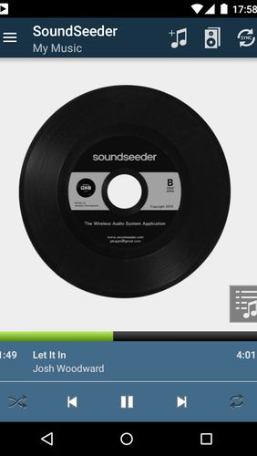 SoundSeeder を無料でアンドロイドにダウンロード。携帯電話やタブレット用のプログラム。