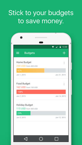 Spendee app for Android, download programs for phones and tablets for free.