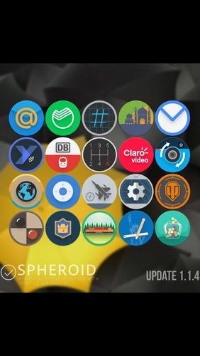 Aplicación Spheroid icon para Android, descargar gratis programas para tabletas y teléfonos.