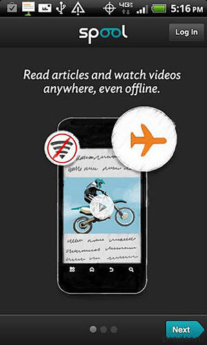 Screenshots des Programms Brave browser: Fast AdBlocker für Android-Smartphones oder Tablets.