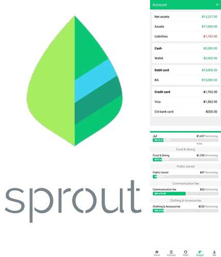 Бесплатно скачать программу Sprouts: Money manager, expense and budget на Андроид телефоны и планшеты.