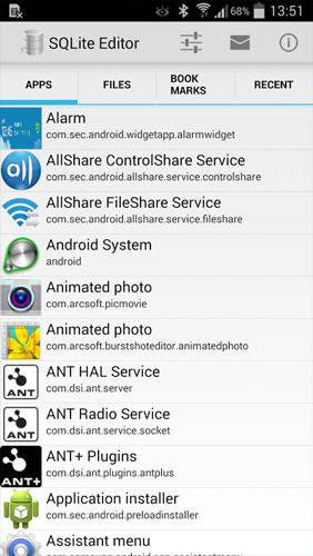 Télécharger gratuitement SQLite Editor pour Android. Programmes sur les portables et les tablettes.