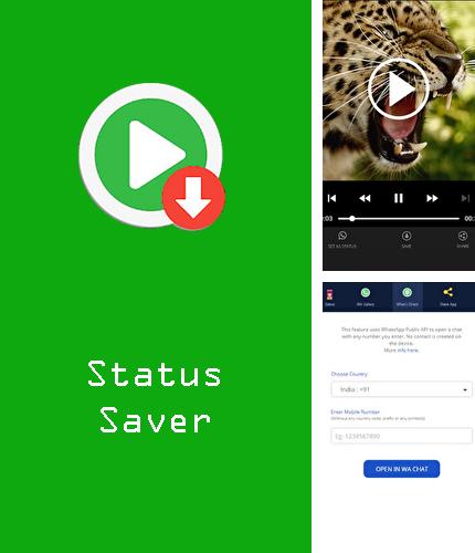 Além do programa Beautiful widgets para Android, pode baixar grátis Status saver - Whats status video download app para celular ou tablet em Android.