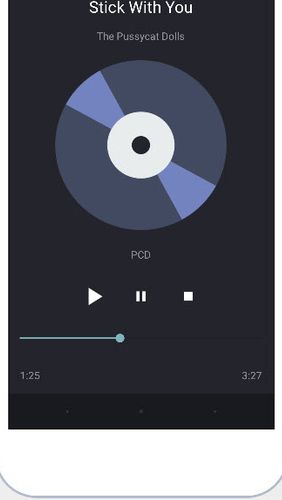 Baixar grátis Stealth audio player para Android. Programas para celulares e tablets.