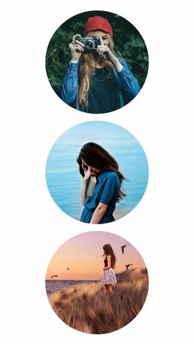 アンドロイドの携帯電話やタブレット用のプログラムStory maker - Create stories to Instagram のスクリーンショット。