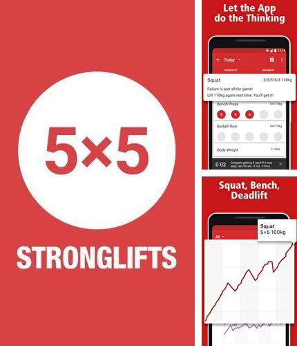 Descargar gratis StrongLifts 5x5: Workout gym log & Personal trainer para Android. Apps para teléfonos y tabletas.