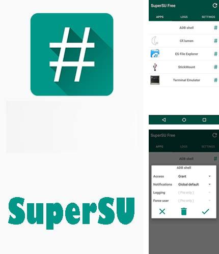 Télécharger gratuitement SuperSU pour Android. Application sur les portables et les tablettes.