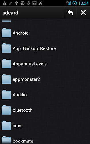 Screenshots des Programms Swarm torrent client für Android-Smartphones oder Tablets.