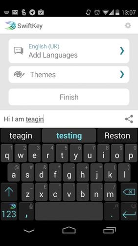 SwiftKey keyboard