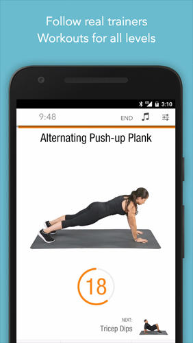 Безкоштовно скачати Sworkit: Personalized Workouts на Андроїд. Програми на телефони та планшети.