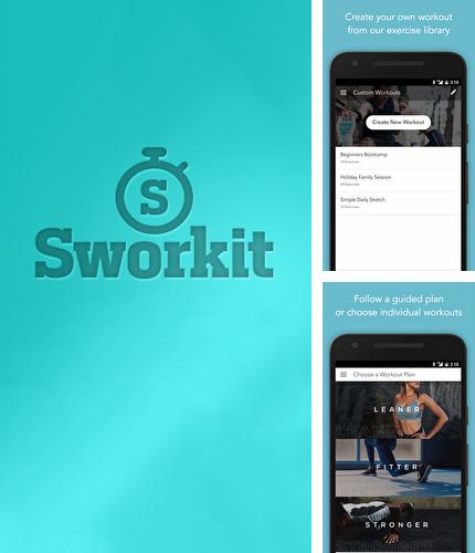 Outre le programme Domofond pour Android vous pouvez gratuitement télécharger Sworkit: Personalized Workouts sur le portable ou la tablette Android.