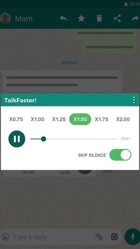 Baixar grátis TalkFaster! para Android. Programas para celulares e tablets.