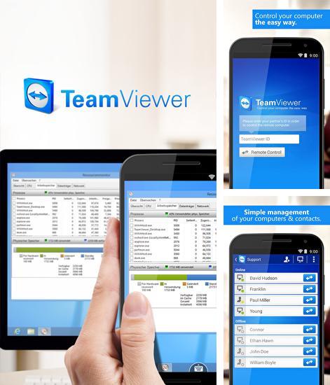 Besides Evernote Android program you can download TeamViewer for Android phone or tablet for free.