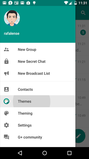 Descargar gratis Plus Messenger para Android. Programas para teléfonos y tabletas.