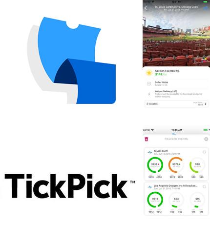 Además del programa Cupslice photo editor para Android, podrá descargar TickPick - No fee tickets para teléfono o tableta Android.