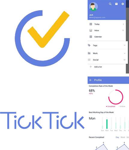 Descargar gratis TickTick: To do list with reminder, Day planner para Android. Apps para teléfonos y tabletas.