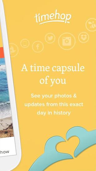 Aplicativo Timehop para Android, baixar grátis programas para celulares e tablets.