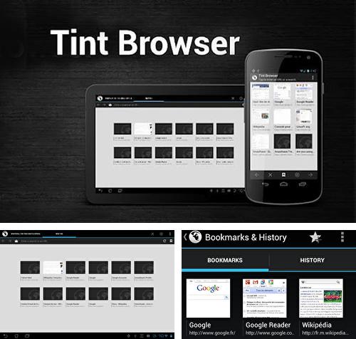 Бесплатно скачать программу Tint browser на Андроид телефоны и планшеты.