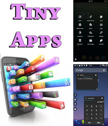 Além do programa Memory map para Android, pode baixar grátis Tiny apps para celular ou tablet em Android.