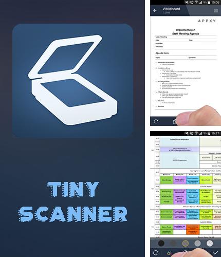 Бесплатно скачать программу Tiny scanner - PDF scanner на Андроид телефоны и планшеты.