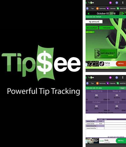 Télécharger gratuitement TipSee free - Tracking du pourboire  pour Android. Application sur les portables et les tablettes.