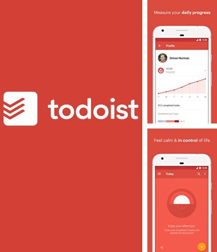 Бесплатно скачать программу Todoist: To-do lists for task management & errands на Андроид телефоны и планшеты.