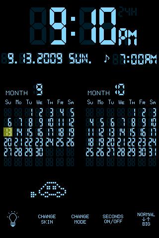 Aplicación TokiClock: World Clock and Calendar para Android, descargar gratis programas para tabletas y teléfonos.