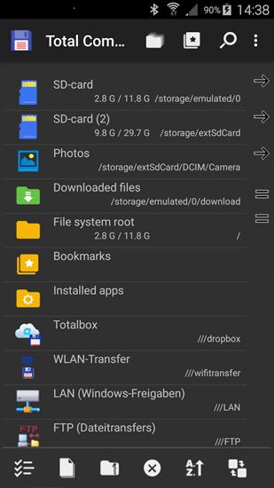Скачати Total Commander для Андроїд.