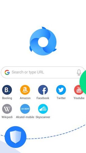 Capturas de pantalla del programa Turbo browser: Private & Adblocker para teléfono o tableta Android.