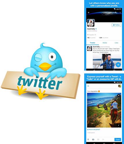 Download Twitter for Android phones and tablets.