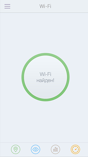 Capturas de tela do programa Unwired hotspots em celular ou tablete Android.