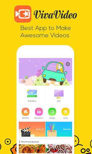 Download Viva video for Android phones and tablets.